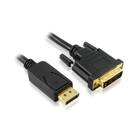 1M Displayport to DVI-D Cable