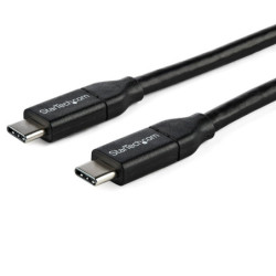 StarTech 1m USB C to USB C Cable w/ 5A PD - USB 2.0 USB-IF Certified