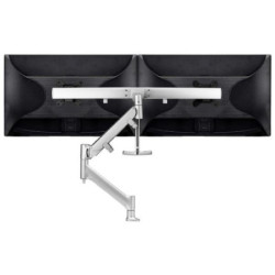 ATDEC DUAL RAIL DESK MOUNT SILVER